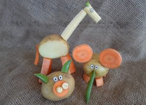 KS1 - Vegetable creations - Cookridge Primary