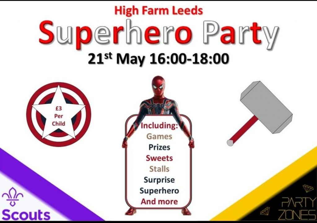 Superhero day- Ruby's fundraising for Jamboree