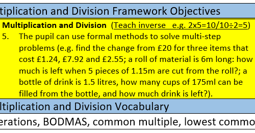 Y6 - Multiply