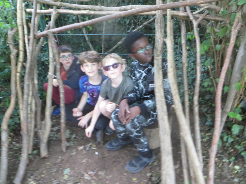 Year 4 - Den Building - Forest School