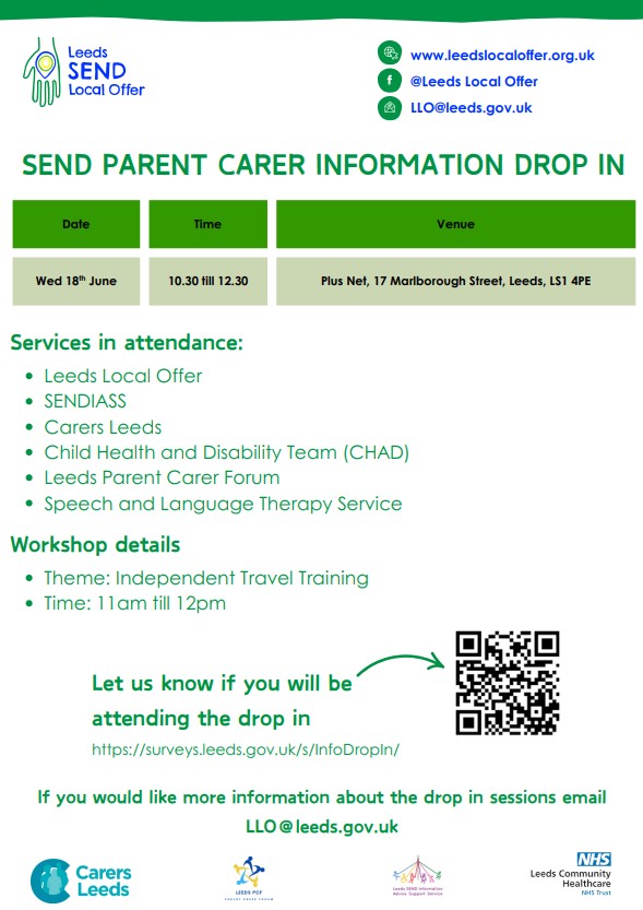SEND parent carer information drop