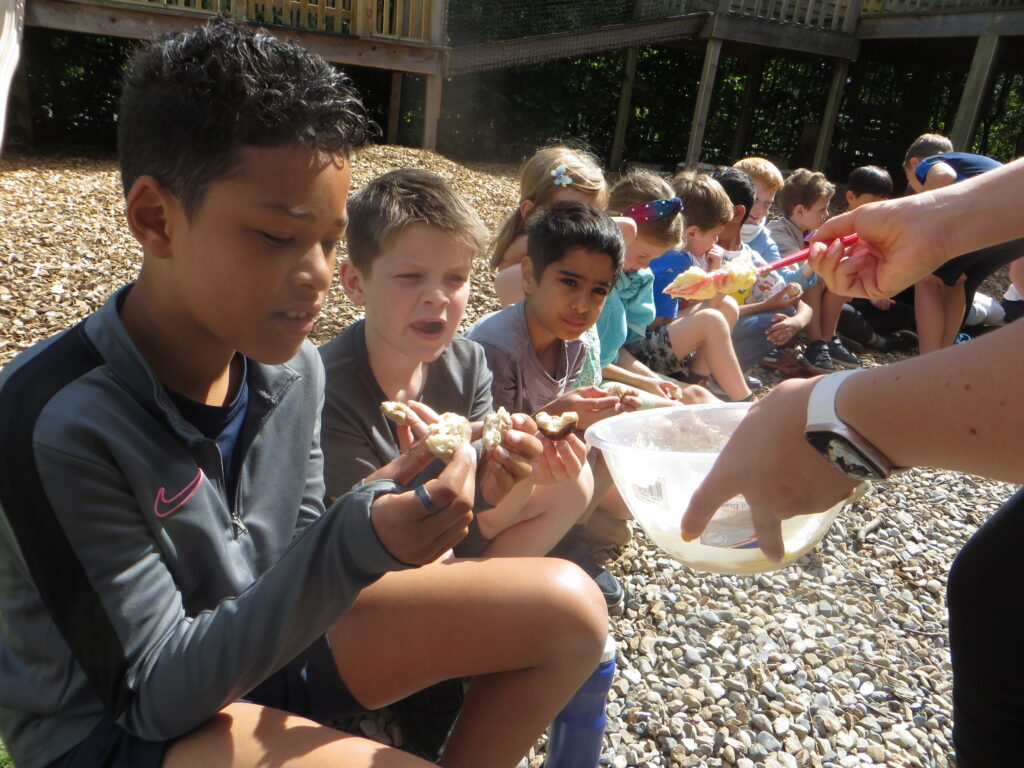 LKS2 - Dough Balls - Forest School