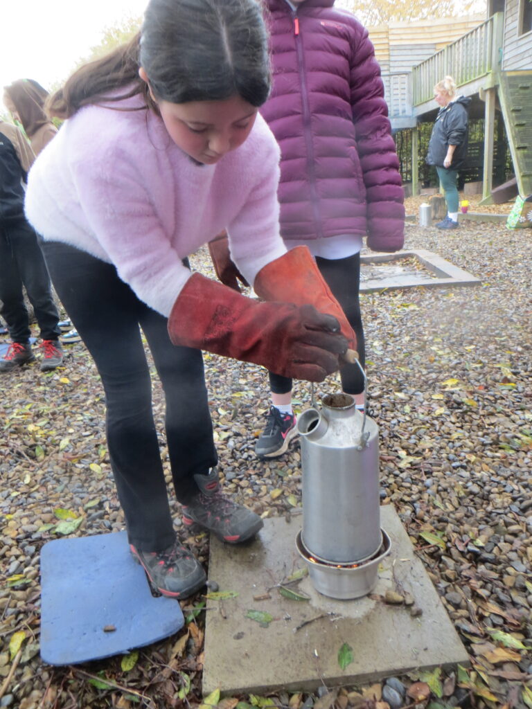 Year 5 - Campfire Cooking - Forest School