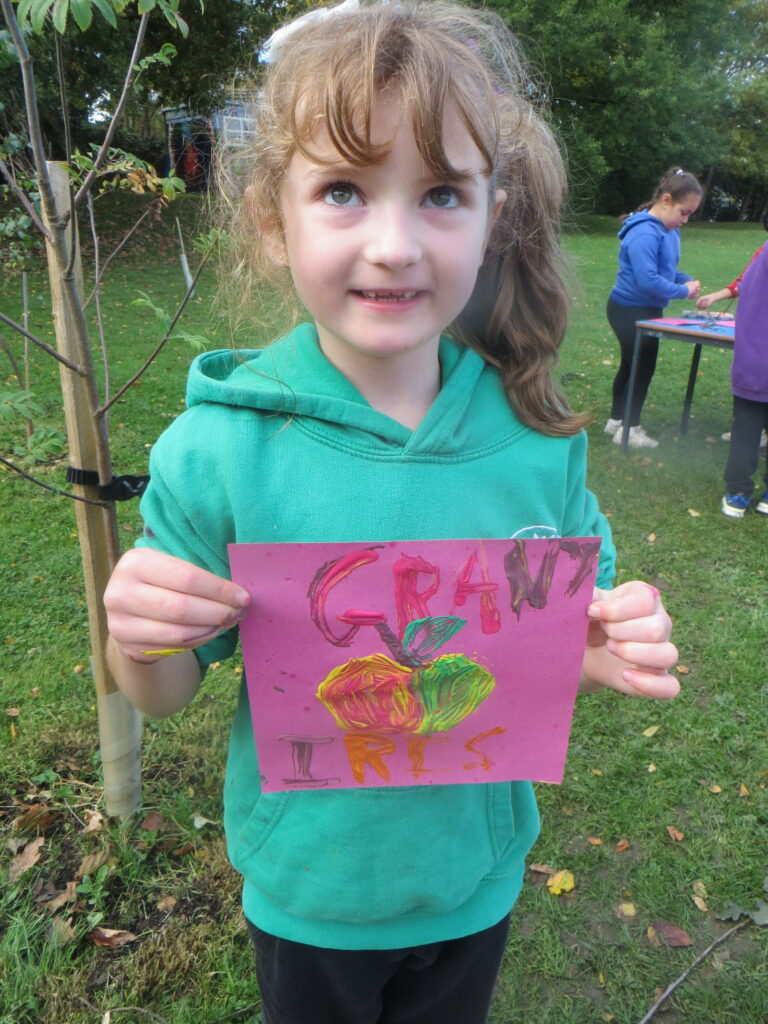 Year 3 - National Apple Day - Forest School