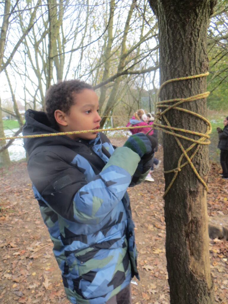 LKS2 - Shelter Making - Forest School