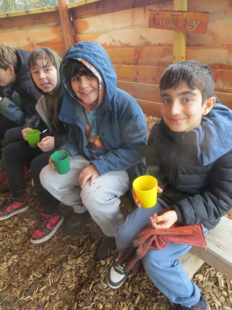 UKS2 - Yule Party - Forest School