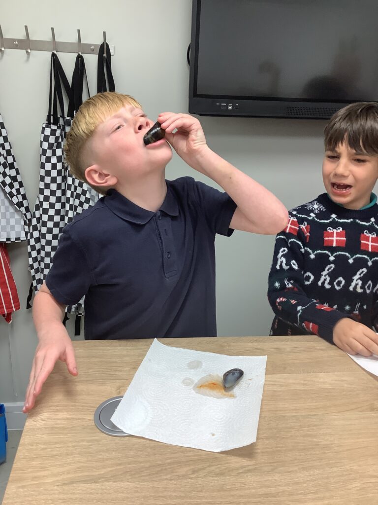 Year 6 - Food Technology - Mussels