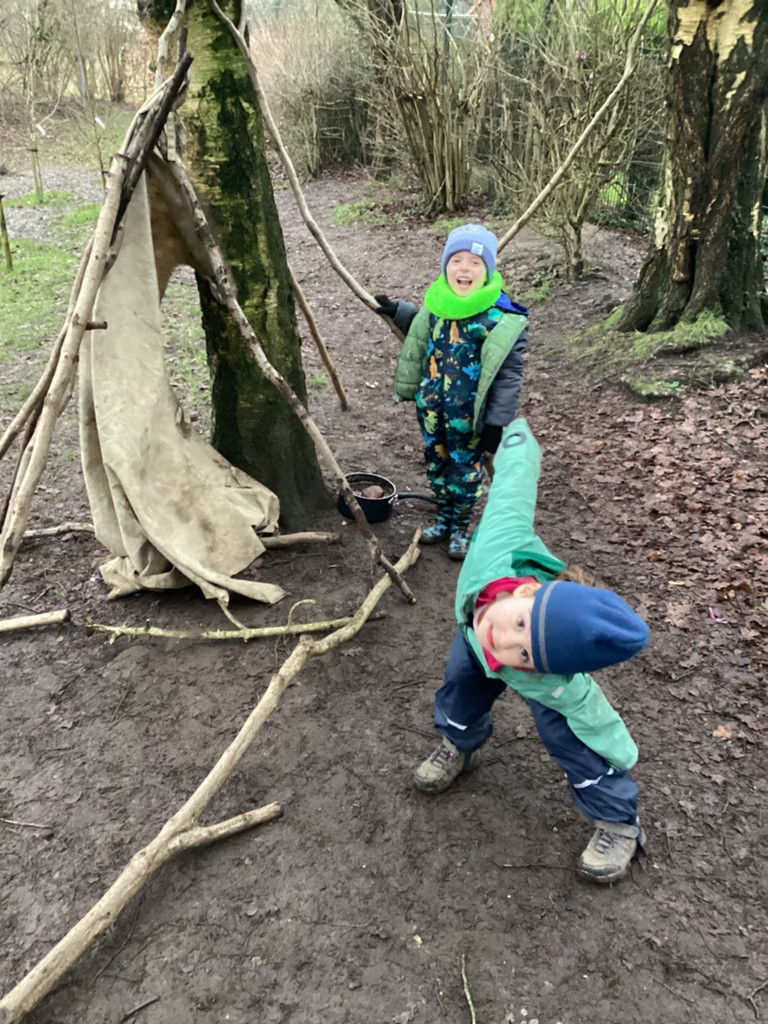 Reception - National Hedgehog Day - Forest School