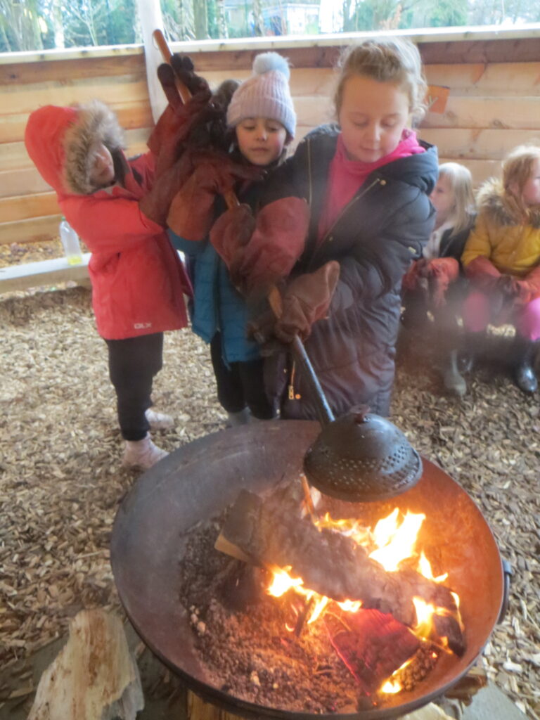 KS1 - National Popcorn Day - Forest School
